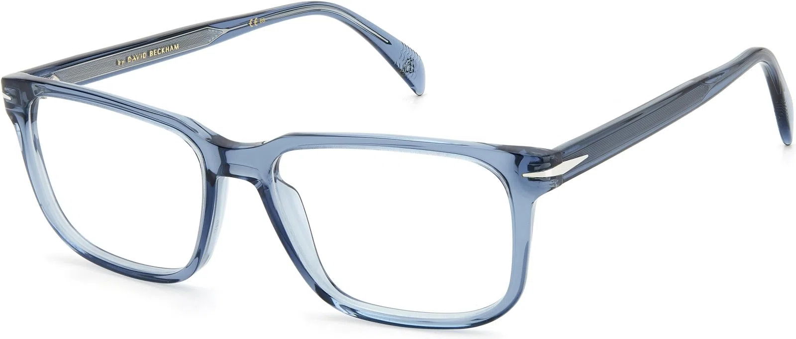 David Beckham DB1022 Eyeglasses - Black Horn - view 4
